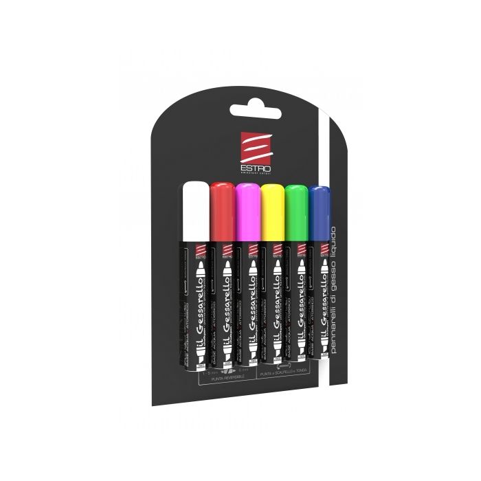 ESTRO Gessarelli 6mm colorati 6 PZ