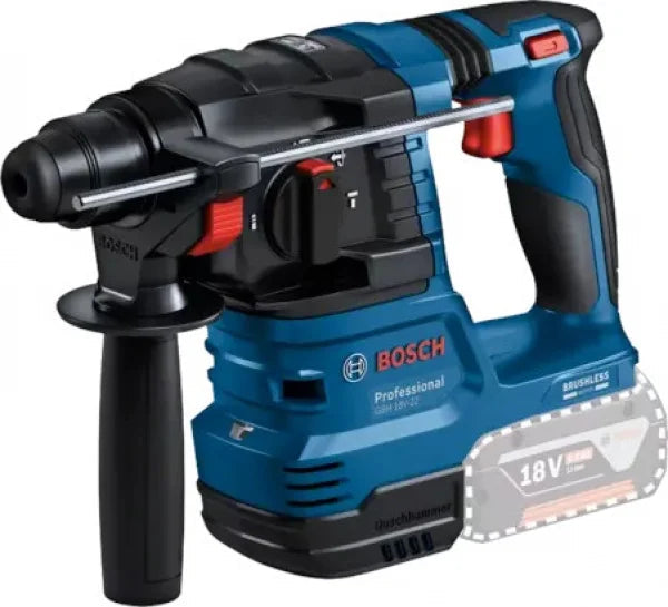 BOSCH Kit Avvitatore GSB 18V-45 + Tassellatore GBH 18v-22 + 2 batt.+ borsa Attrezziamoci Attrezziamoci