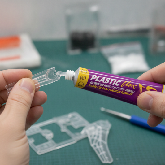 PLASTIC FLEX 21 - Adesivo per plastiche flessibili ml. 20 Colla 21 Adesivi e colle Attrezziamoci