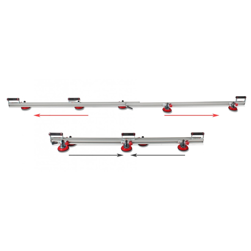 RUBI Sistema di trasporto lastre Slim easy trans. 160/320cm