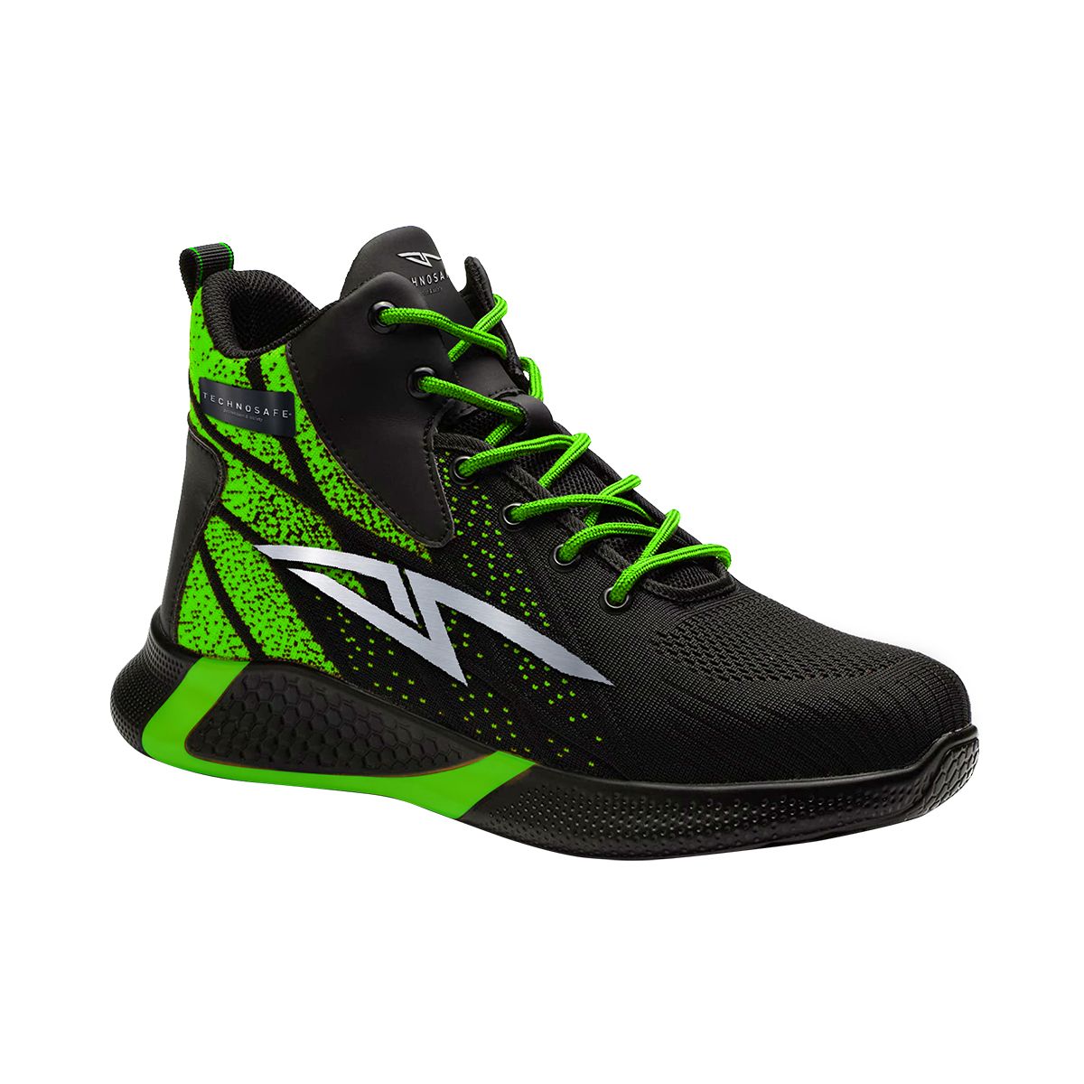 NEON Scarpa alta green shock S
