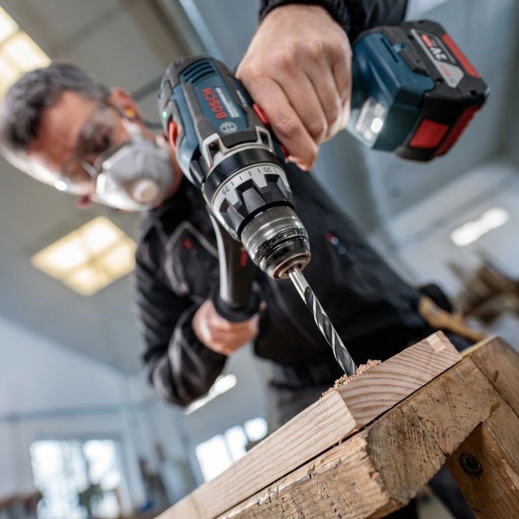 BOSCH Set di punte elicoidali per legno PRO Wood - 7 pz