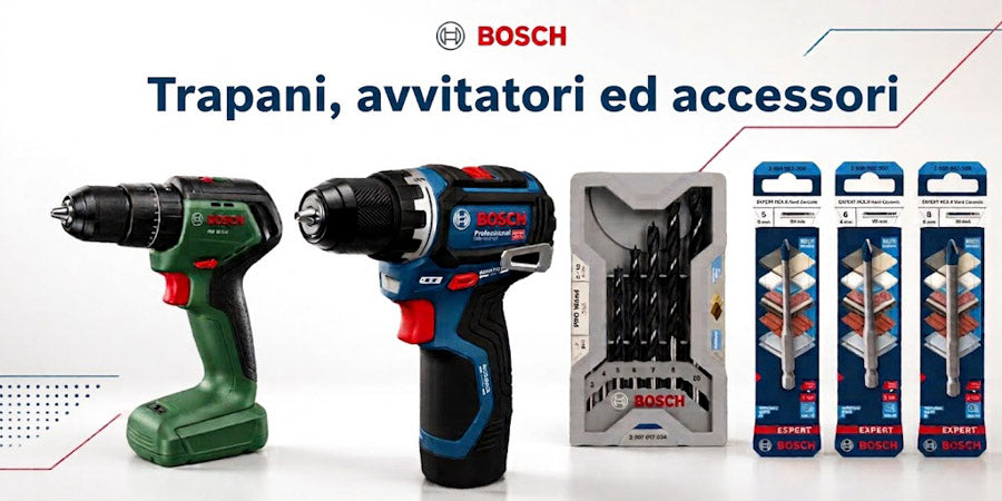 Trapano e avvitatore Bosch: come scegliere il modello giusto
