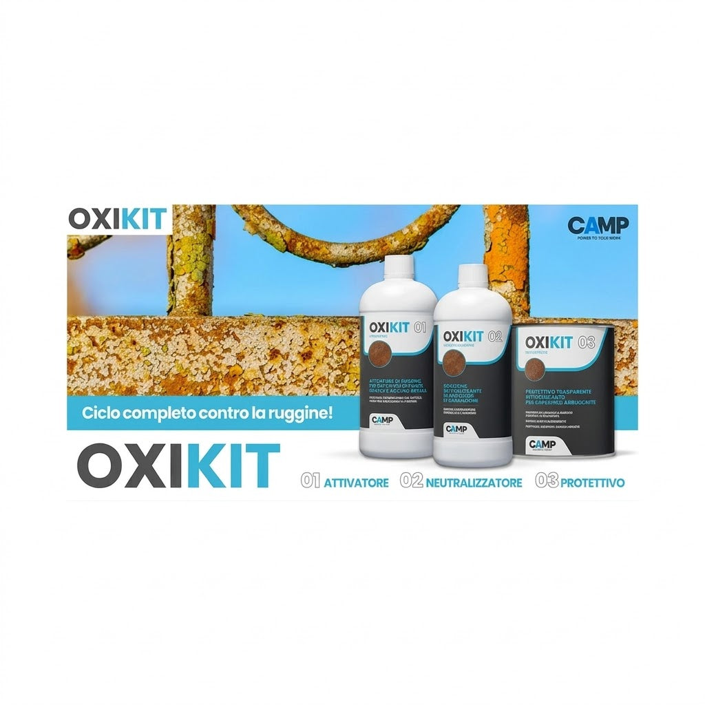 Guida CAMP Oxi Kit: Come Creare e Proteggere l'Effetto Ruggine