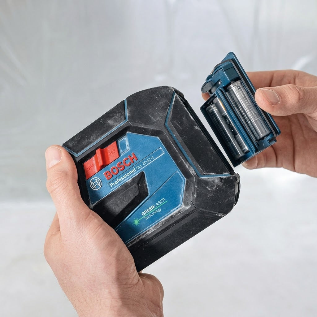 BOSCH Laser GLL 20-22G con batteria e valigia Bosch Strumenti di misurazione Attrezziamoci