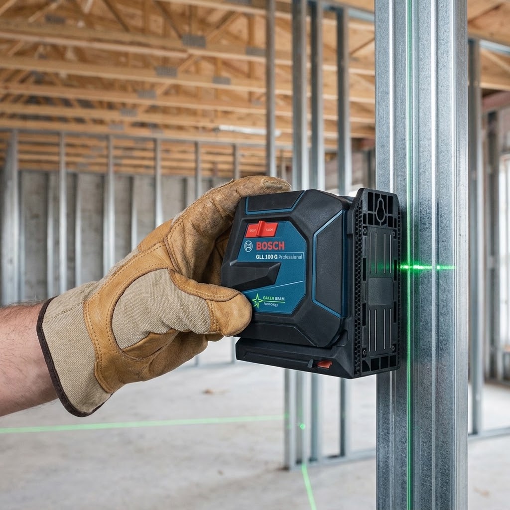BOSCH Laser GLL 20-22G con batteria e valigia Bosch Strumenti di misurazione Attrezziamoci