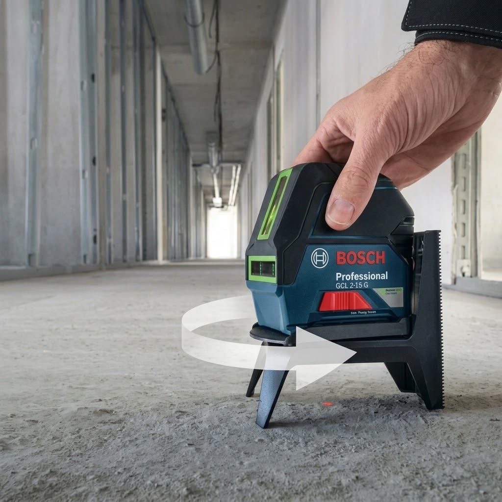 BOSCH Laser GCL 2-15 G con valigia Bosch Strumenti di misurazione Attrezziamoci