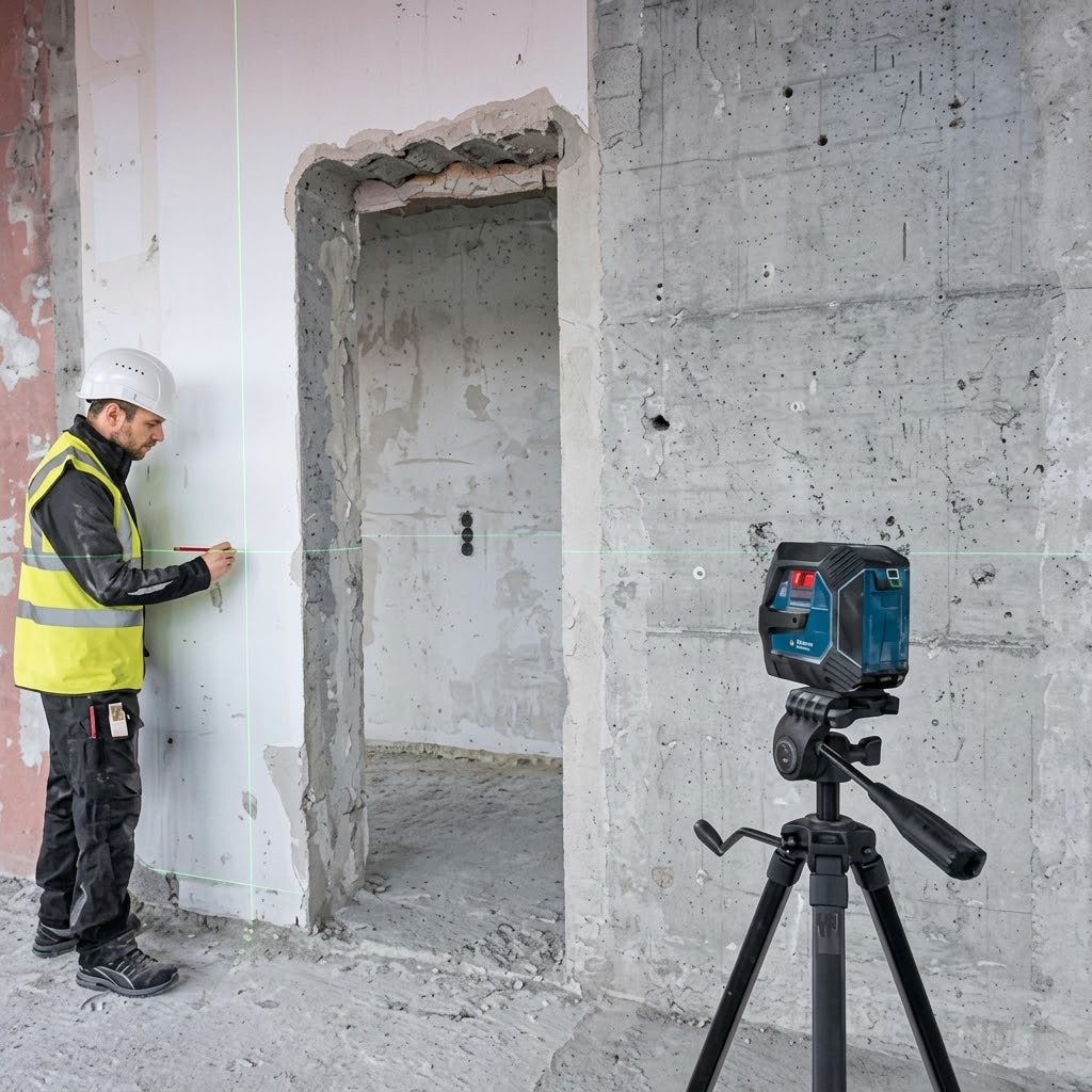 BOSCH Laser GLL 20-22G con batteria e valigia Bosch Strumenti di misurazione Attrezziamoci