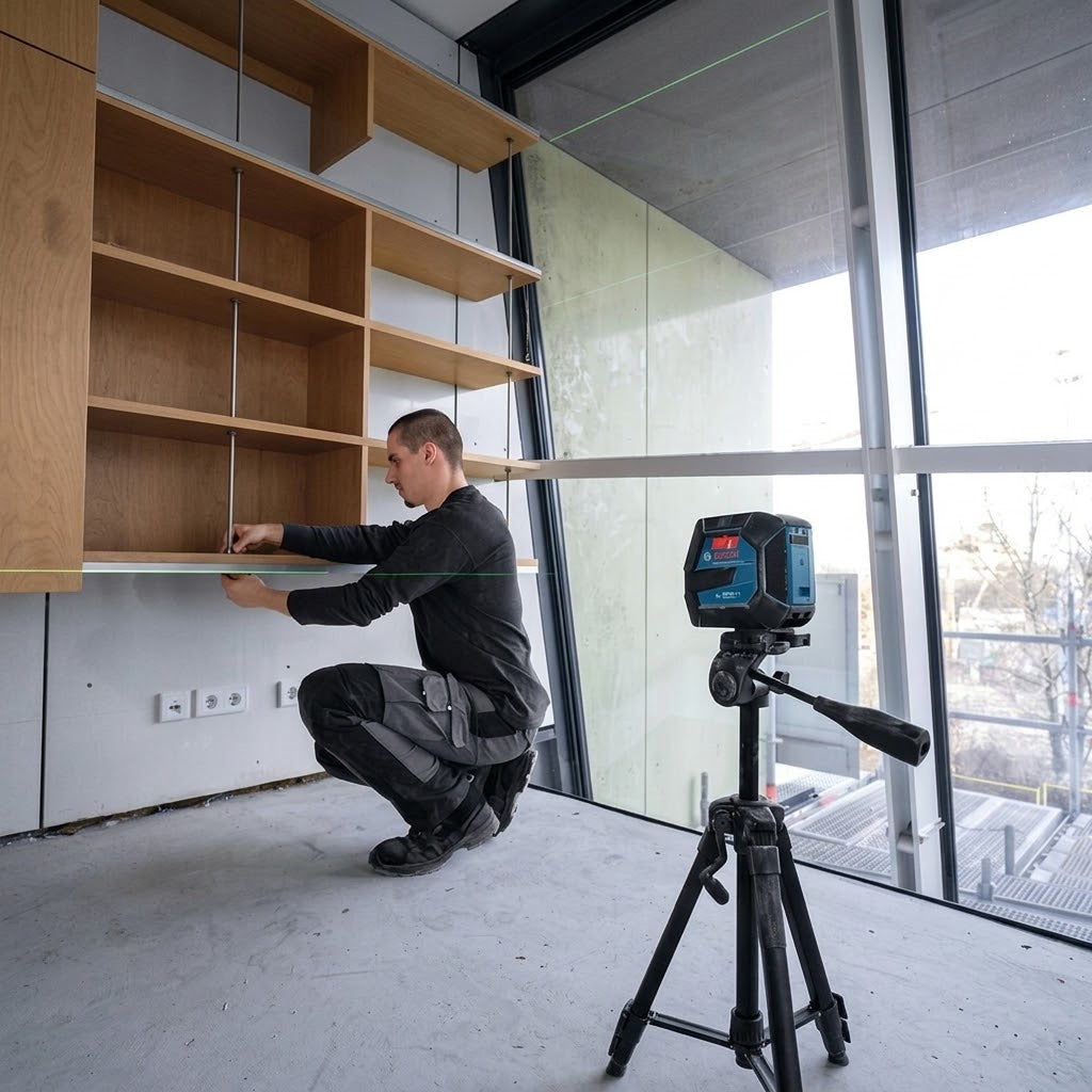 BOSCH Laser GLL 20-22G con batteria e valigia Bosch Strumenti di misurazione Attrezziamoci