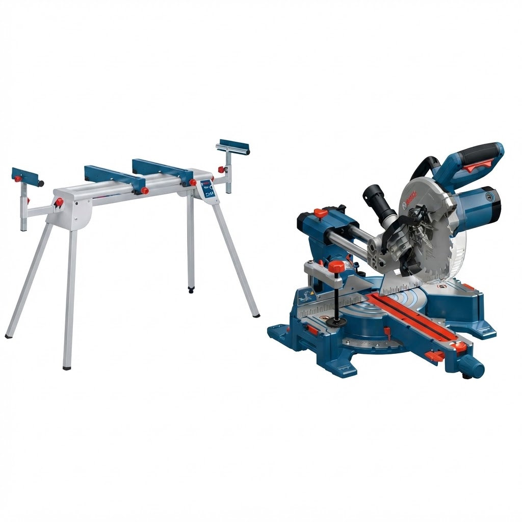 BOSCH KIT GCM305-216S troncatrice radiale + GTA 2600 tavolo da lavoro Bosch Elettroutensili Attrezziamoci