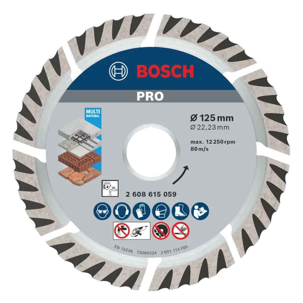 BOSCH disco diamantato multimateriale PRO Bosch  Attrezziamoci