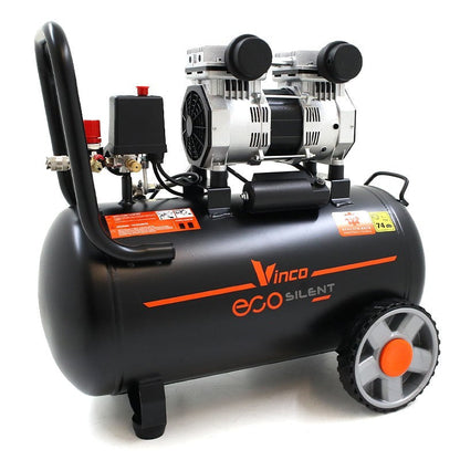 Compressore silenzioso senza olio lt.50 VINCO Attrezziamoci  Attrezziamoci