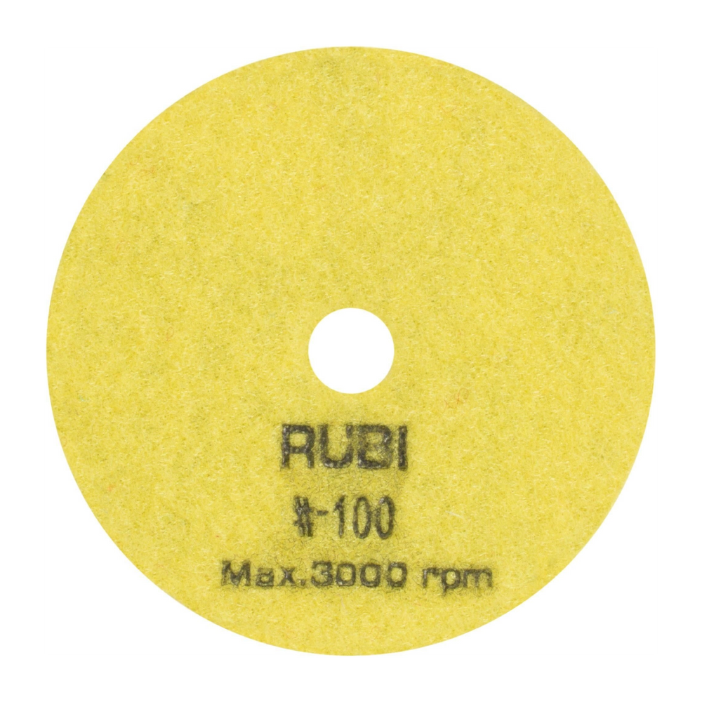 RUBI Disco abrasivo per levigatura D.100