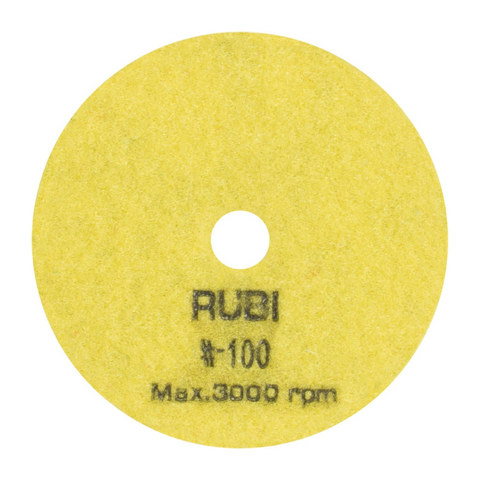 RUBI Disco abrasivo per levigatura D.100