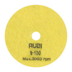 RUBI Disco abrasivo per levigatura D.100