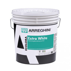 C.ARREGHINI Pittura murale per interno Lavabile Ecolora Extra White Lt.14