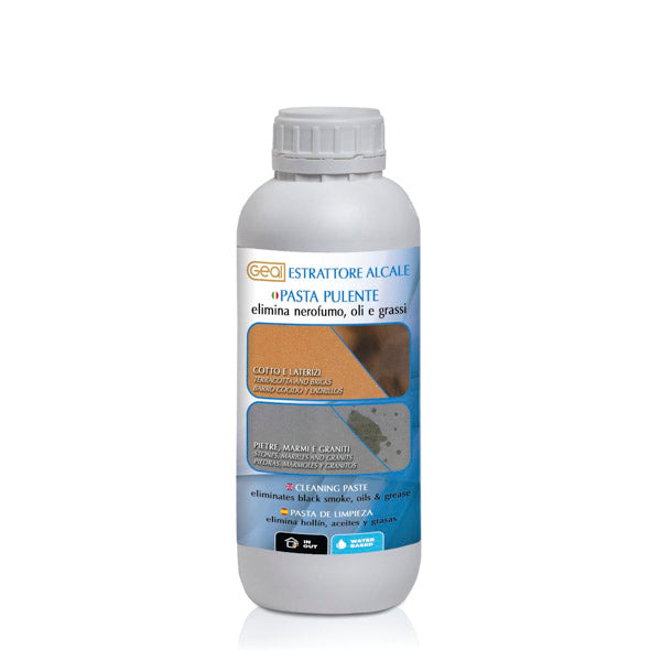 GEAL ESTRATTORE ALCALE - Pasta pulente per nerofumo, olio e grassi LT. 0,5