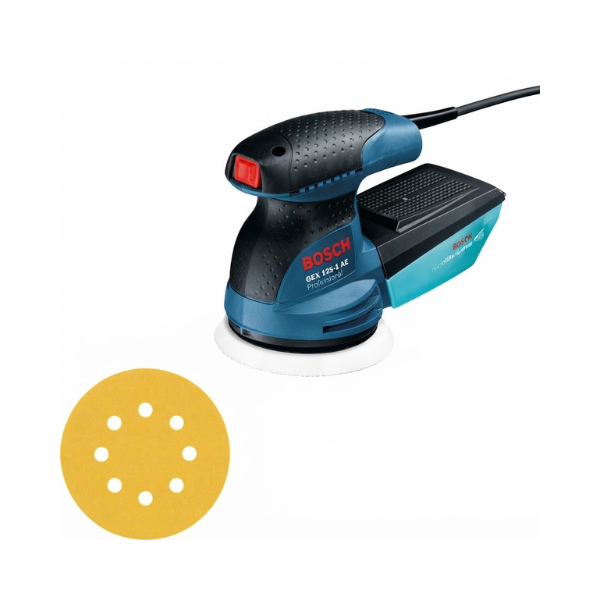 BOSCH GEX 125-1 AE - Levigatrice rotoorbitale Bosch Elettroutensili Attrezziamoci