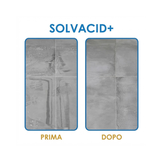 GEAL SOLVACID+ - Pulitore dopo posa di fuganti cementizi LT. 1 Geal Pitture e vernici Attrezziamoci