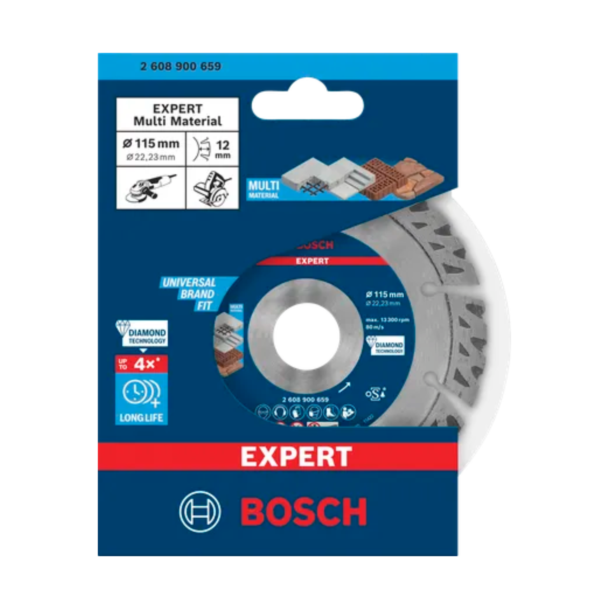 BOSCH Disco diamantato EXPERT Multi Material Bosch  Attrezziamoci