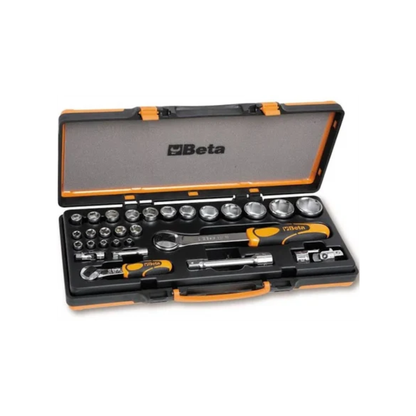 BETA Cassetta bussole + accessori 22PZ 920A/C17M Beta Set bussole Attrezziamoci