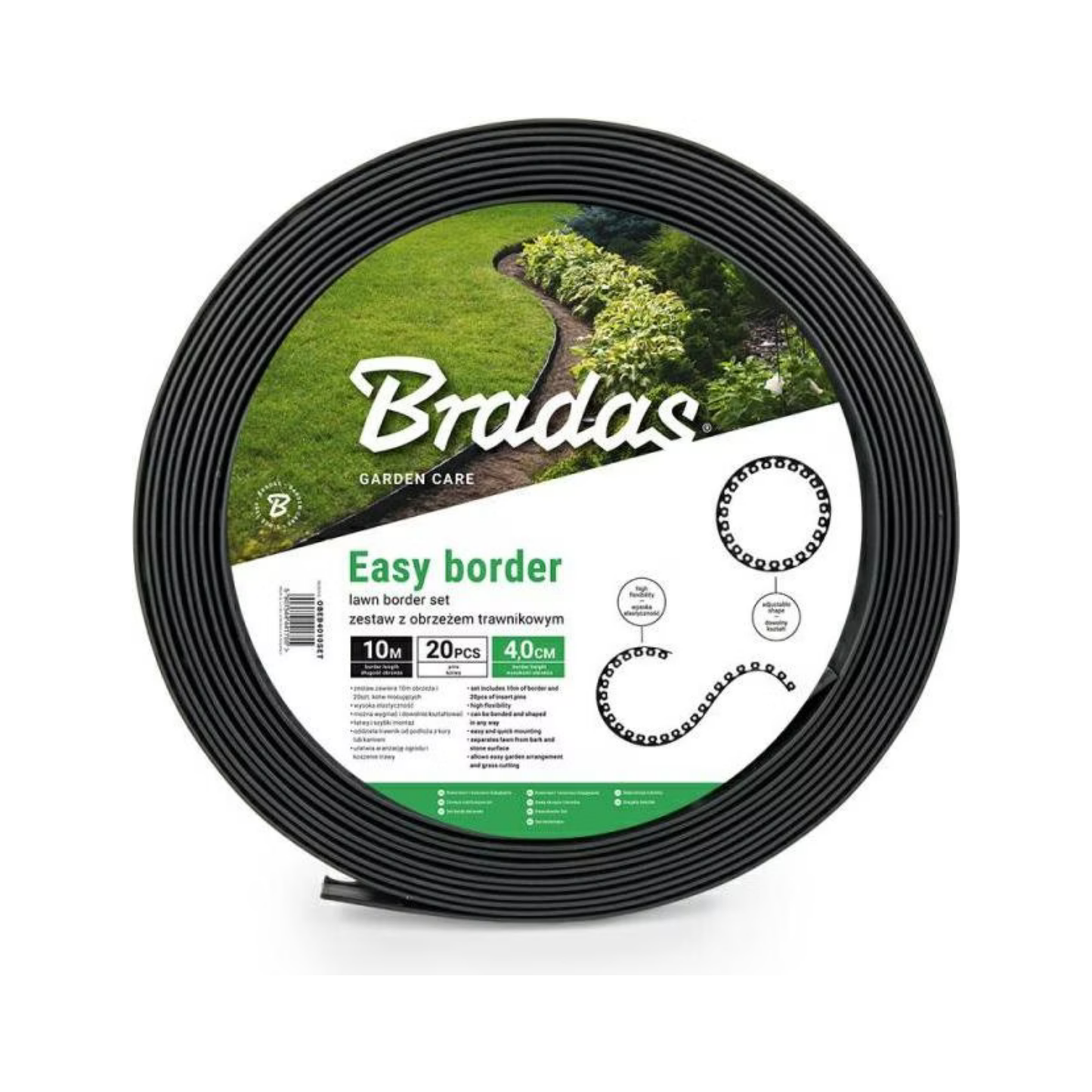 BRADAS Easy Border - Garden Care Bradas Utensili manuali Attrezziamoci