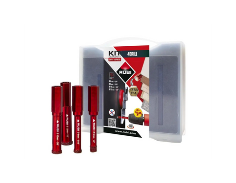 RUBI Kit frese drygres 4drill