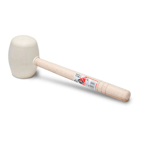 RUBI Mazza gomma bianca rotonda 500 gr