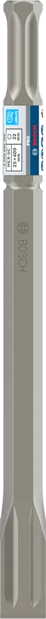 BOSCH Scalpello piatto esagonale HEX 22mm.  30x400mmm Attrezziamoci  Attrezziamoci