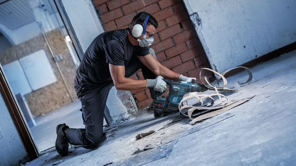 BOSCH Scalpello piatto SDS plus Pavimenti 130x290mm Attrezziamoci  Attrezziamoci