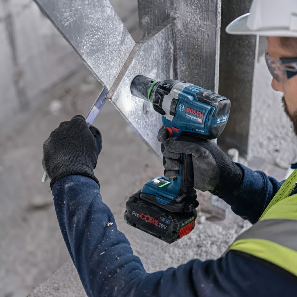 BOSCH GDS 18V-750 C - Avvitatore a massa battente a batteria
