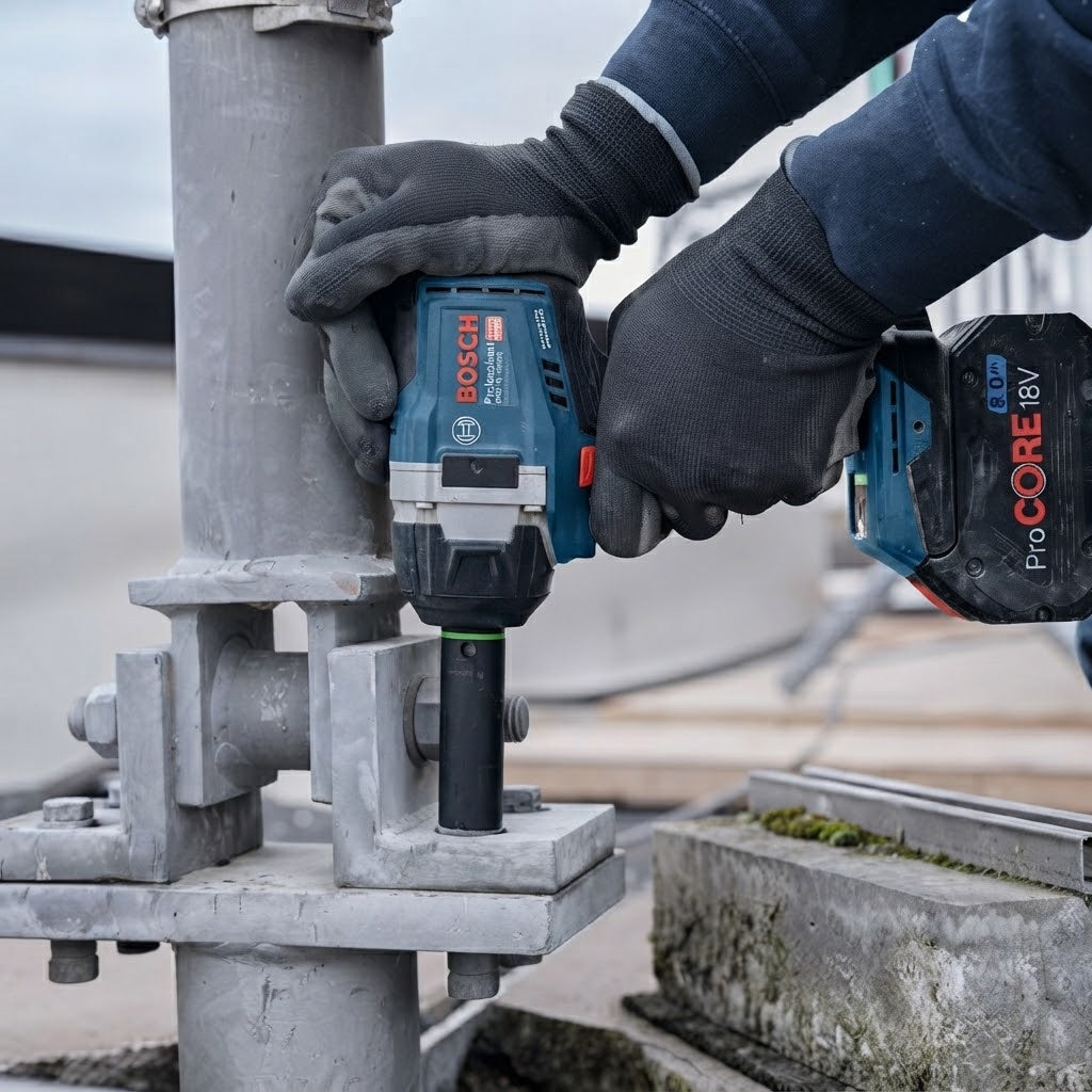 BOSCH GDS 18V-750 C - Avvitatore a massa battente a batteria