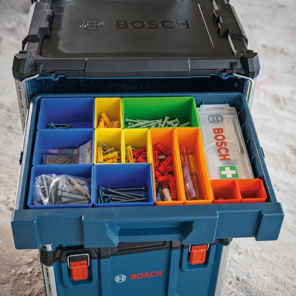 BOSCH L-BOXX Contractor 476 Drawer 5 Bosch Accessori per elettroutensili Attrezziamoci