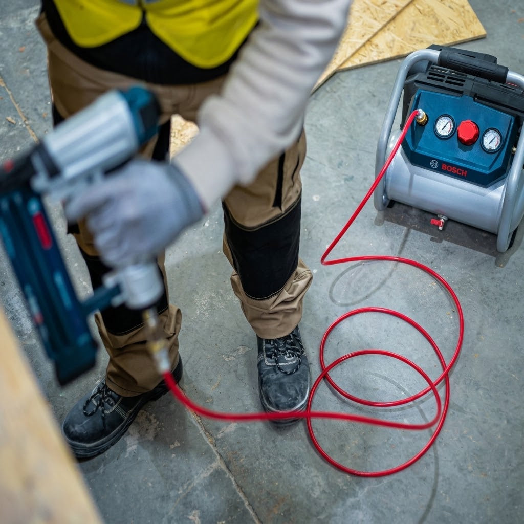BOSCH GKO 18V-51 - Compressore d'aria a batteria Bosch Elettroutensili Attrezziamoci