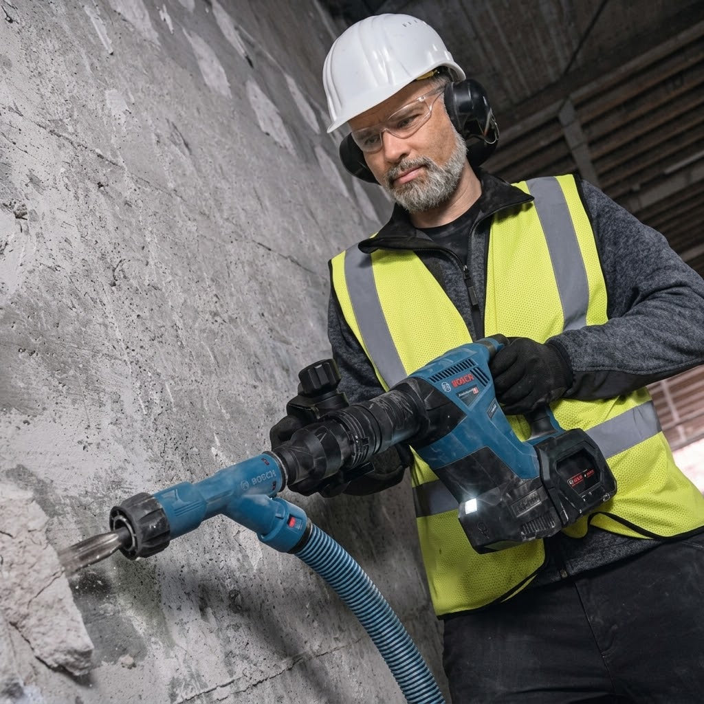 BOSCH Martello demolitore GSH 18V-5 Bosch Elettroutensili Attrezziamoci