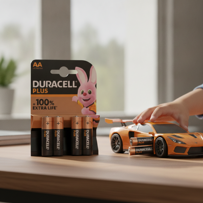 DURACELL PLUS Pile stilo/ministilo 3conf. Duracell Materiale di consumo Attrezziamoci