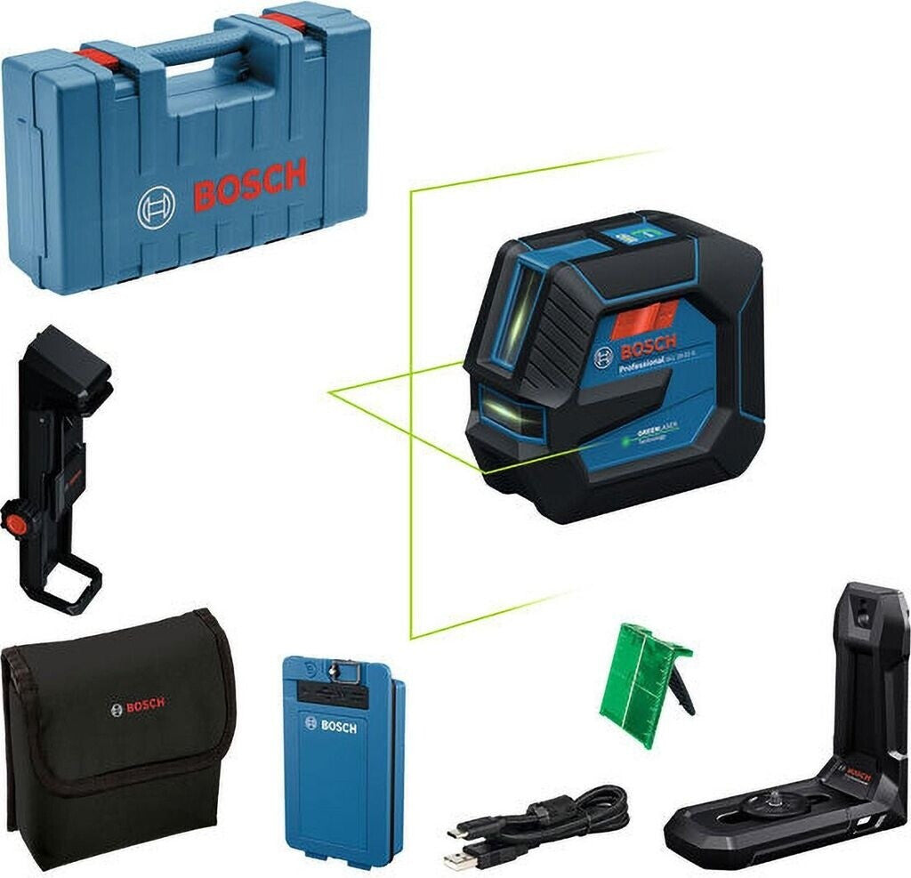 BOSCH Laser GLL 20-22G con batteria e valigia Attrezziamoci  Attrezziamoci