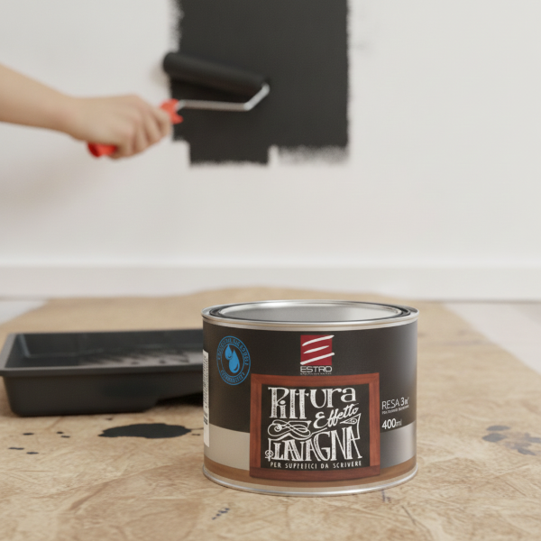 COVEMA Pittura effetto lavagna nero Lt.0.4 Covema Pitture e vernici Attrezziamoci
