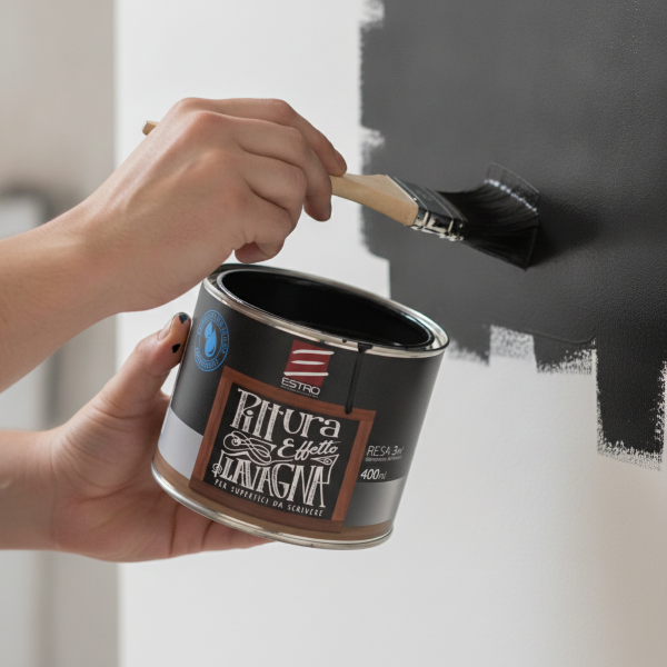 COVEMA Pittura effetto lavagna nero Lt.0.4 Covema Pitture e vernici Attrezziamoci