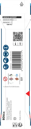 BOSCH Punta EXPERT HEX-9 Hard Ceramic