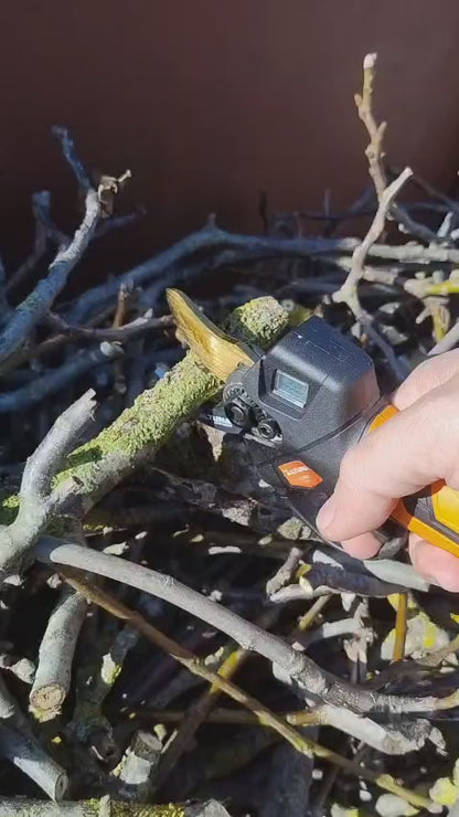 Kit potatura a batteria con cesoia con motosega e asta 'AFKIT'