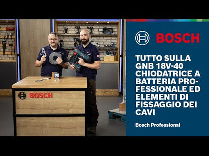 BOSCH Chiodatrice a batteria GNB 18V-40