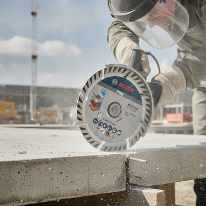 BOSCH disco diamantato multimateriale PRO Bosch Accessori per smerigliatrice Attrezziamoci