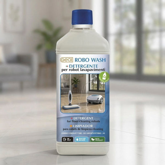 GEAL ROBO WASH - Detergente per robot e lavapavimenti LT. 1 Geal Pulitori Attrezziamoci