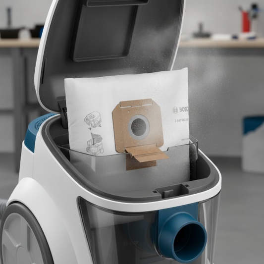 BOSCH Sacchetto tessuto non tessuto per GAS 35 conf.5PZ Bosch Materiale di consumo Attrezziamoci