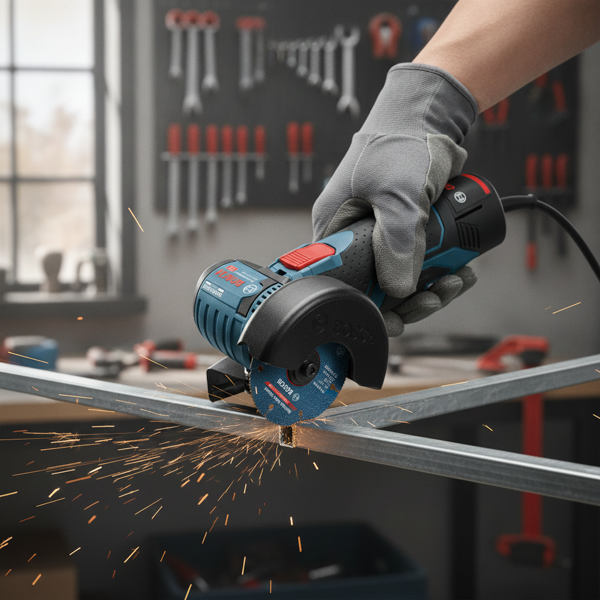 BOSCH Smerigliatrice angolare GWS 12V-76 Bosch Elettroutensili Attrezziamoci