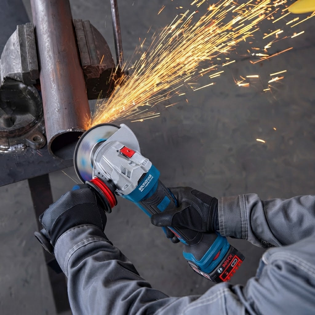 BOSCH GWS 18V-11PS - Smerigliatrice angolare Attrezziamoci  Attrezziamoci