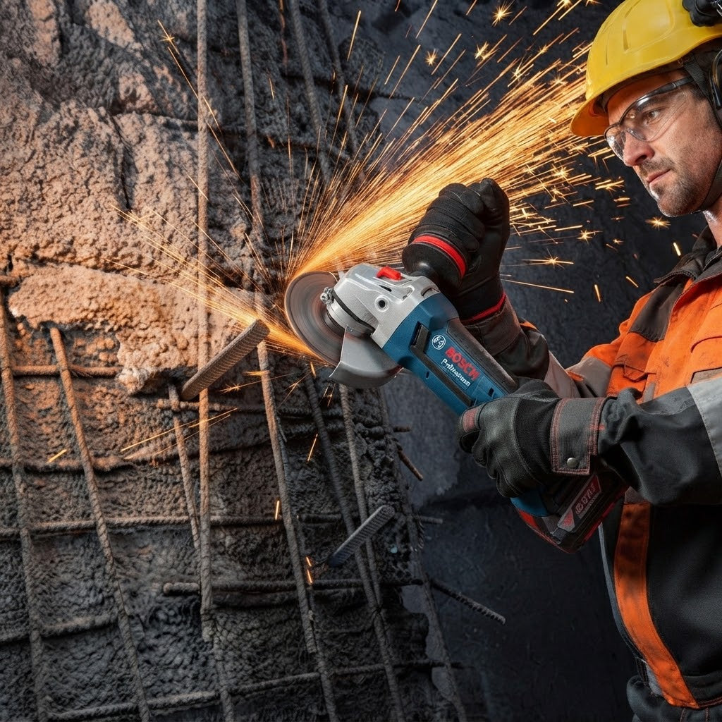 BOSCH GWS 18V-11PS - Smerigliatrice angolare Attrezziamoci  Attrezziamoci