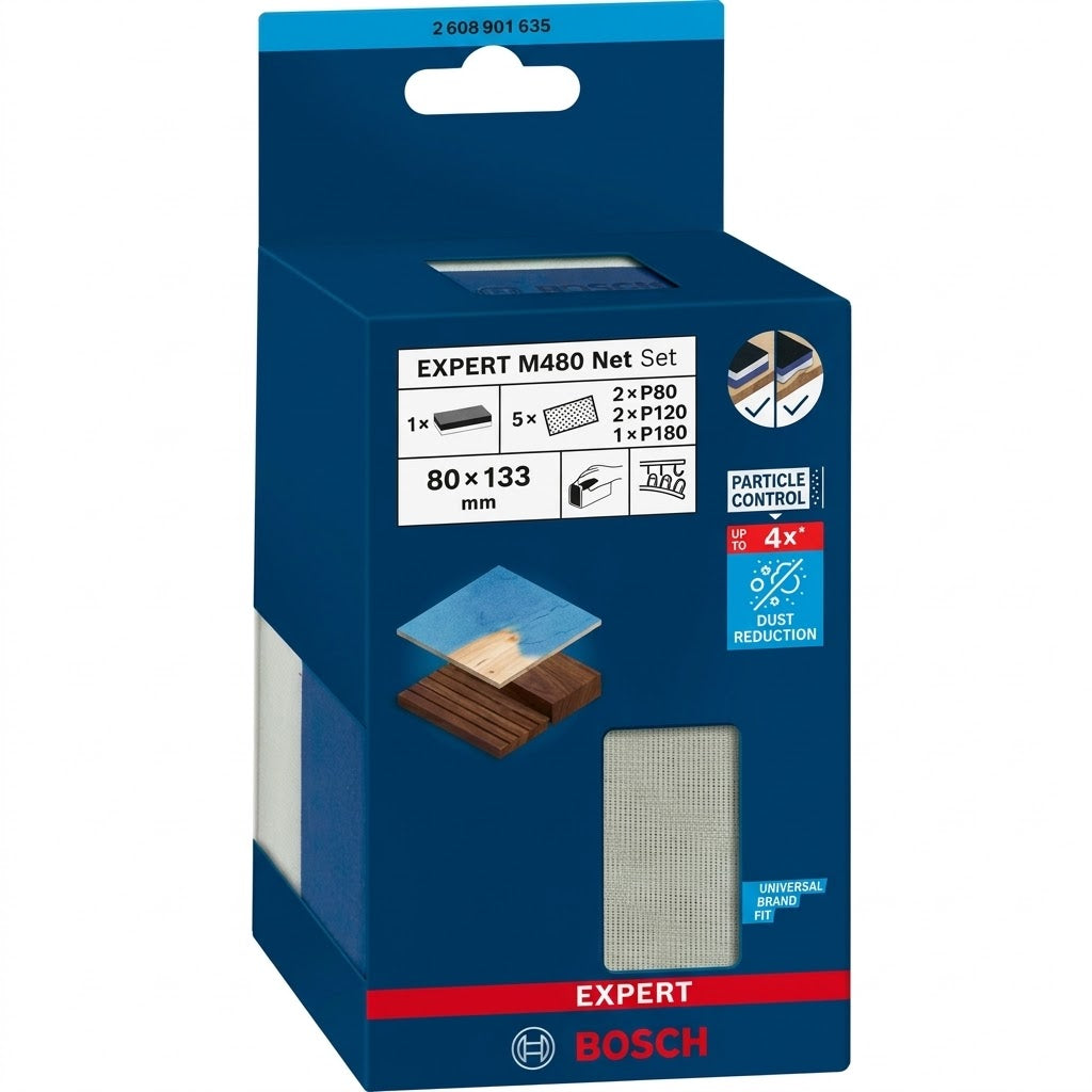BOSCH Spugna per levigatura EXPERT DENSITY BLOCK 80x133mm Bosch Accessori per elettroutensili Attrezziamoci