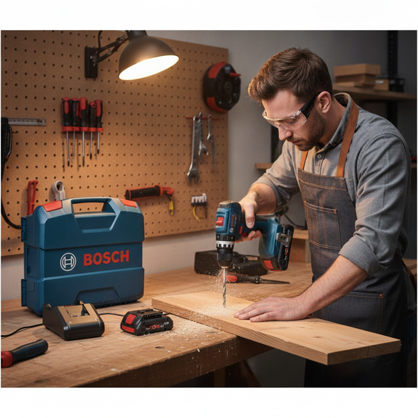 BOSCH Trapano avvitatore GSB 18V-45 con 3 batterie Bosch Elettroutensili Attrezziamoci